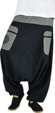 - Harem Pants Men & Harem Pants Women | Cotton | Drop Crotch Pants Men Genie Pants Aladdin Pants Hippie Rave